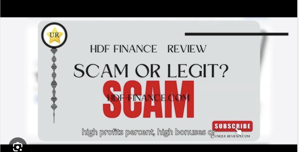 Trade.hdf-finance.com Scam Review